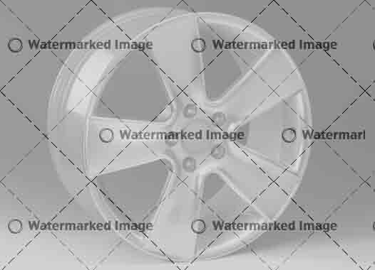 Alloy wheel isolated - Image 2